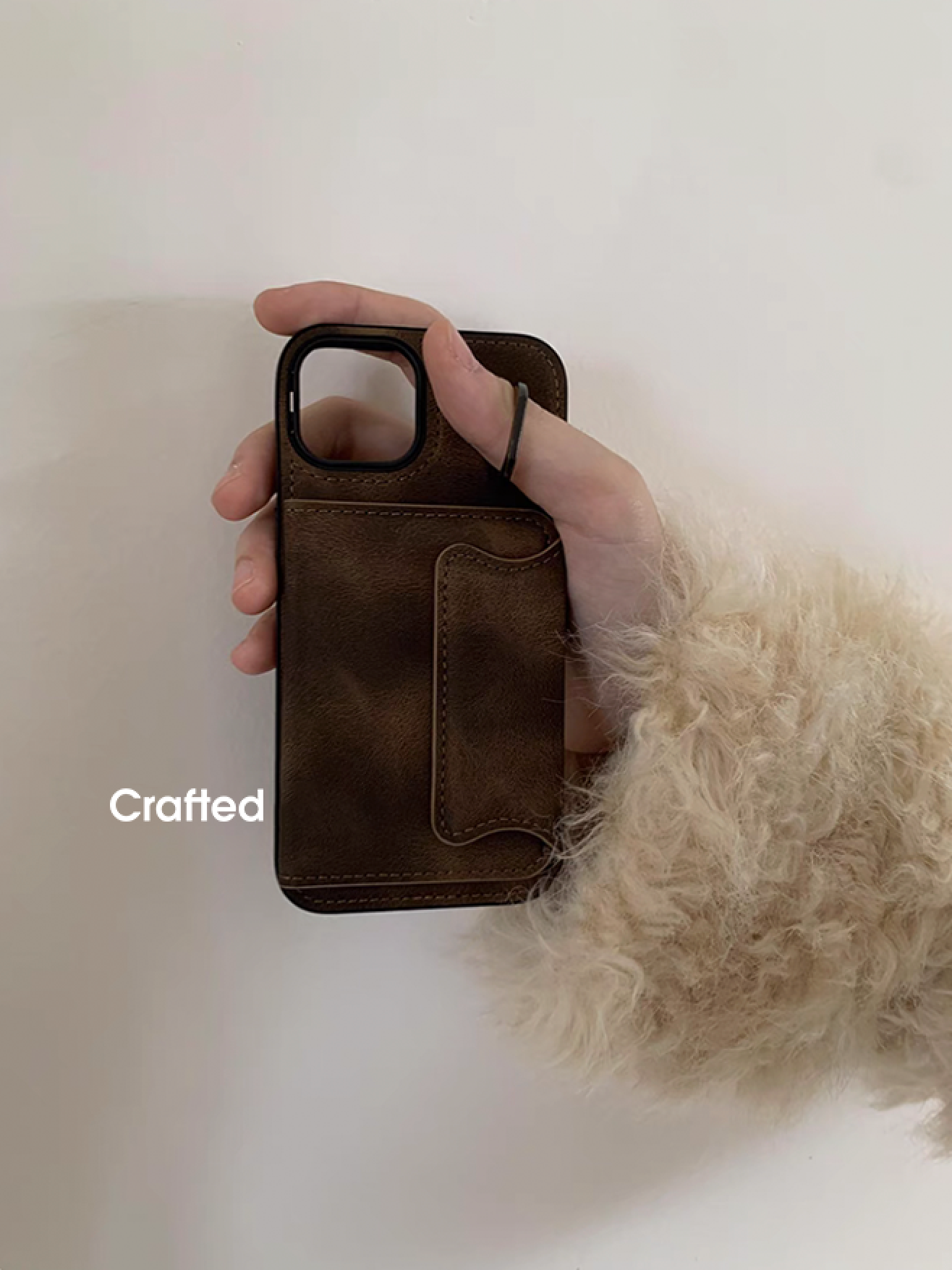 Cowboy style wallet phone case