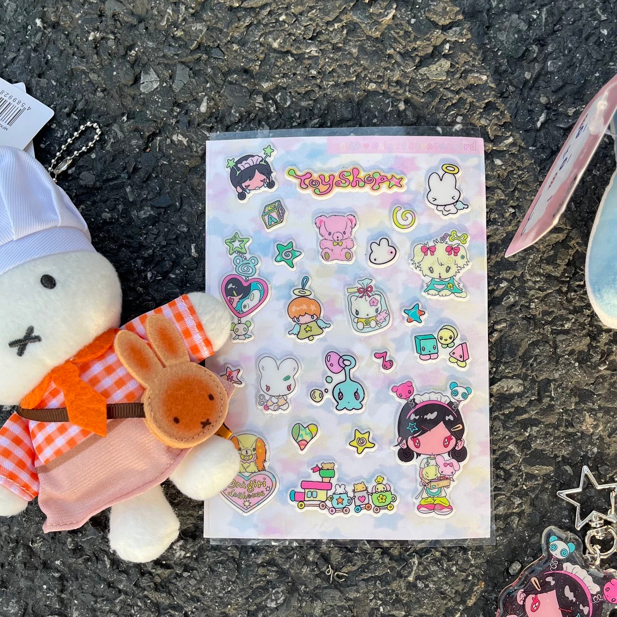 Stickers from Shibuya