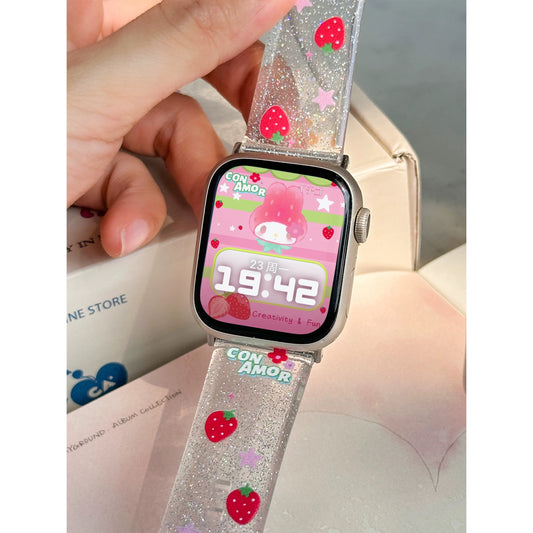 Strawberry Apple Watch strap
